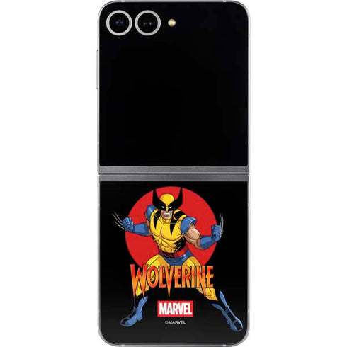 Marvel X-Men Wolverine Galaxy Z Flip6 Skin