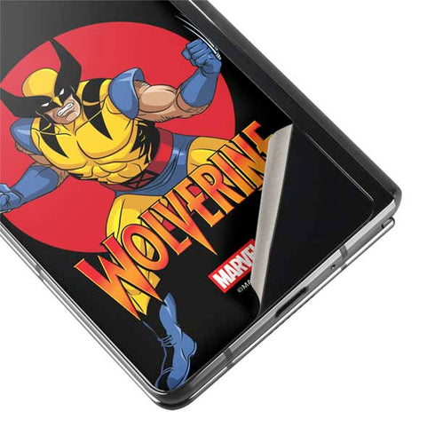 Marvel X-Men Wolverine Galaxy Z Fold2 5G Skin