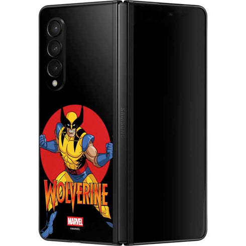 Marvel X-Men Wolverine Galaxy Z Fold3 5G Skin