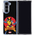 Marvel X-Men Wolverine Galaxy Z Fold5 5G Clear Case