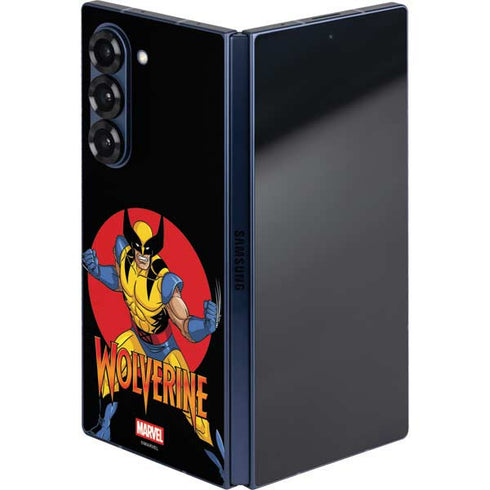 Marvel X-Men Wolverine Galaxy Z Fold6 Skin