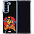 Marvel X-Men Wolverine Galaxy Z Fold7 Clear Case