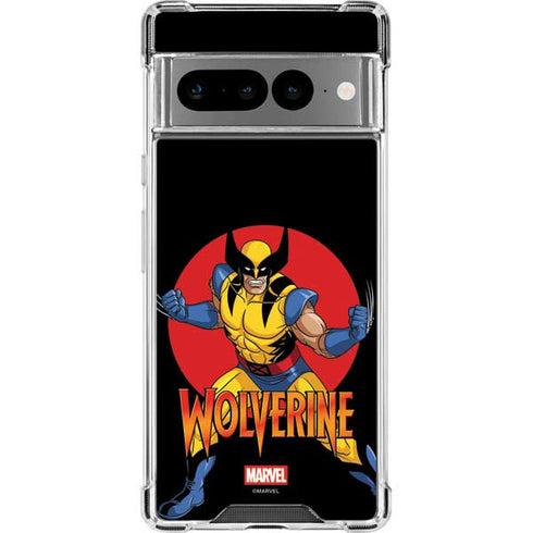 Marvel X-Men Wolverine Google Pixel 7 Pro Clear Case