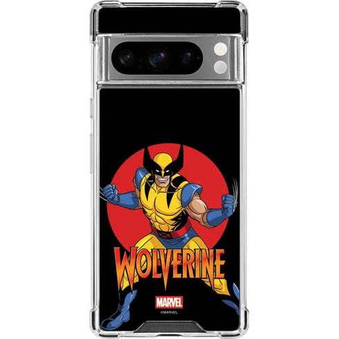 Marvel X-Men Wolverine Google Pixel 8 Pro Clear Case