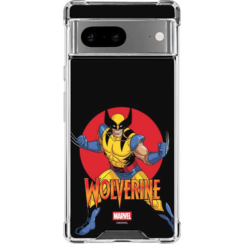 Marvel X-Men Wolverine Google Pixel 8a Clear Case