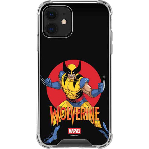 Marvel X-Men Wolverine iPhone 12 Clear Case