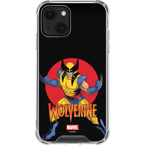 Marvel X-Men Wolverine iPhone 13 Mini Clear Case