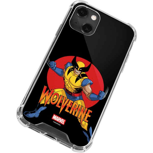 Marvel X-Men Wolverine iPhone 13 Mini Clear Case