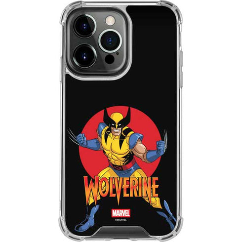 Marvel X-Men Wolverine iPhone 13 Pro Clear Case