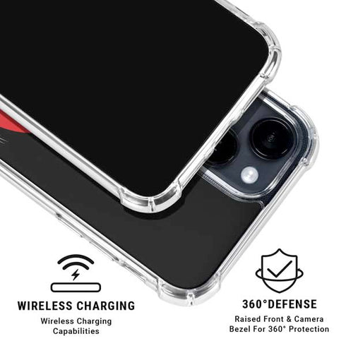 Marvel X-Men Wolverine iPhone 14 Plus Clear Case