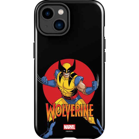 Marvel X-Men Wolverine iPhone 14 Plus Impact Case