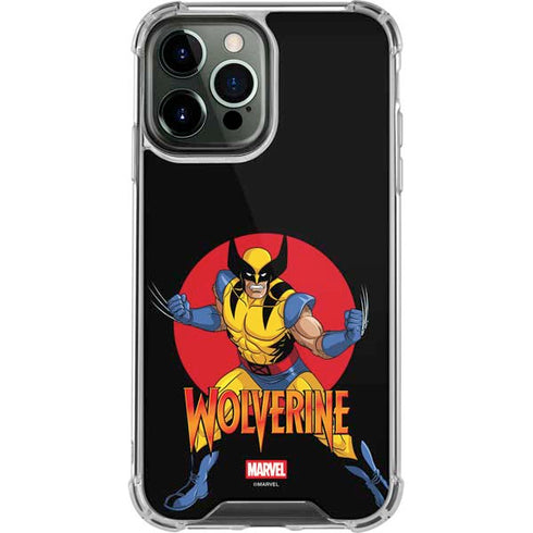 Marvel X-Men Wolverine iPhone 14 Pro Max Clear Case
