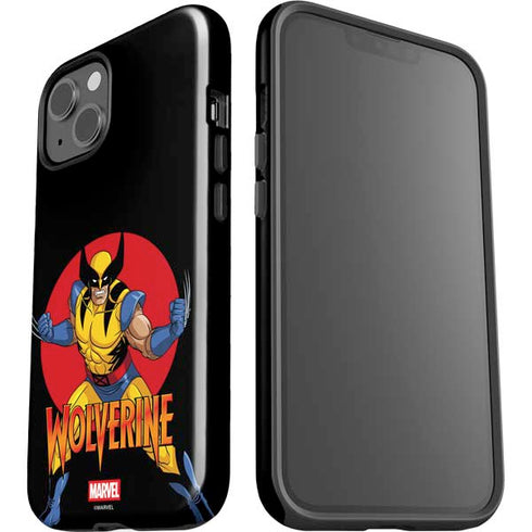 Marvel X-Men Wolverine iPhone 15 Plus Impact Case
