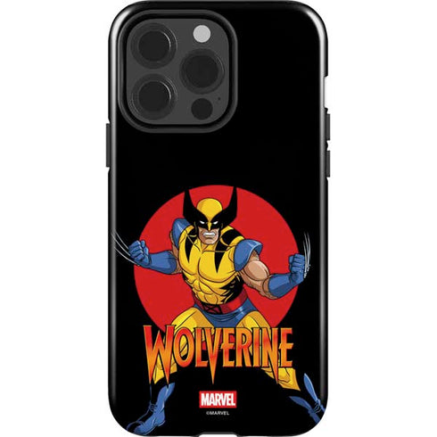Marvel X-Men Wolverine iPhone 15 Pro Impact Case