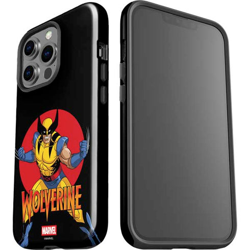Marvel X-Men Wolverine iPhone 15 Pro Impact Case