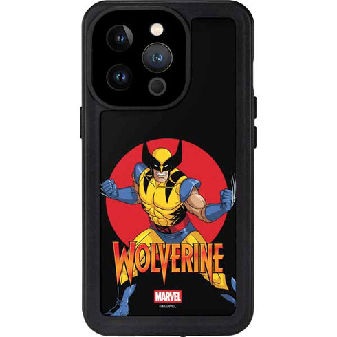 Marvel X-Men Wolverine iPhone 15 Pro Waterproof Case
