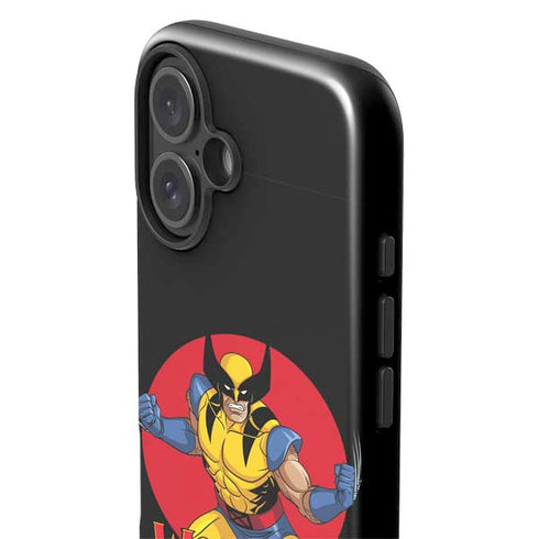 Marvel X-Men Wolverine iPhone 16 Plus Impact Case