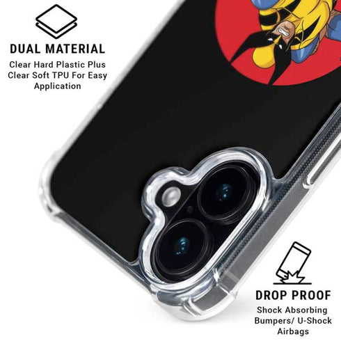 Marvel X-Men Wolverine iPhone 16 Plus MagSafe Case