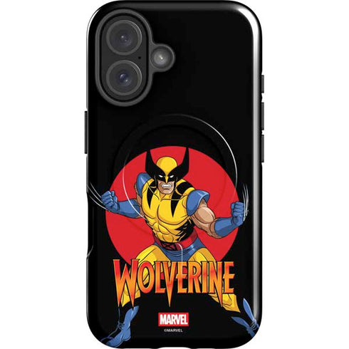 Marvel X-Men Wolverine iPhone 16 Plus Magsafe Impact Case