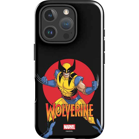 Marvel X-Men Wolverine iPhone 16 Pro Impact Case