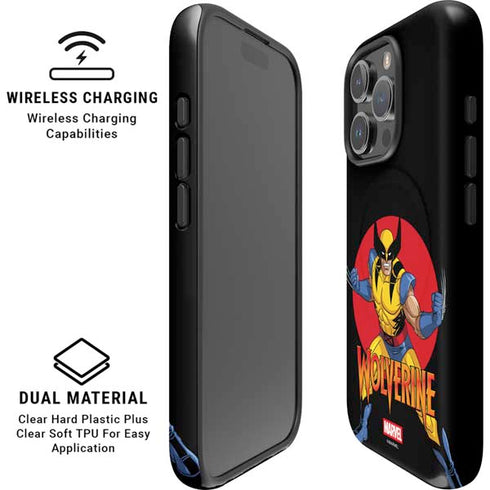 Marvel X-Men Wolverine iPhone 16 Pro Magsafe Impact Case