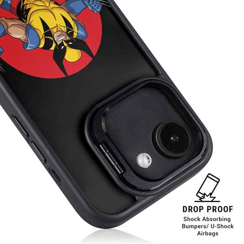 Marvel X-Men Wolverine iPhone 16e Kickstand Case