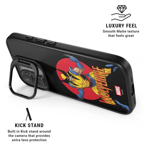 Marvel X-Men Wolverine iPhone 17 Kickstand Case