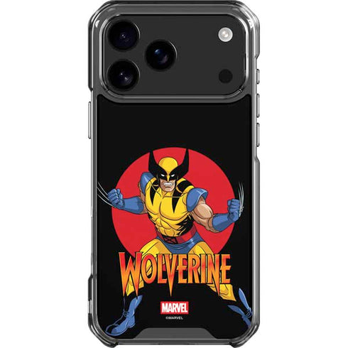 Marvel X-Men Wolverine iPhone 17 Pro Max Clear Case