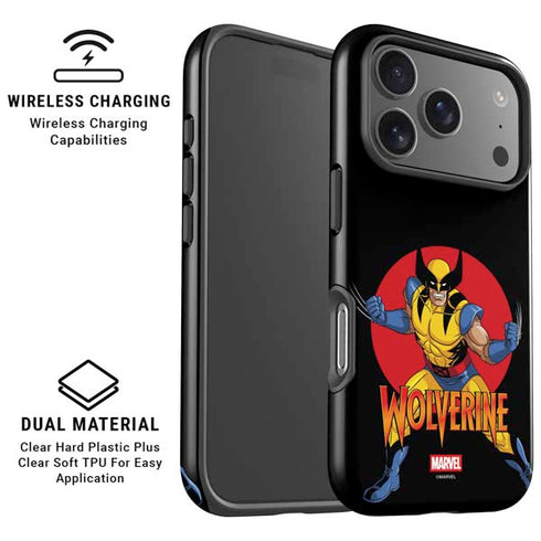 Marvel X-Men Wolverine iPhone 17 Pro Max Magsafe Impact Case