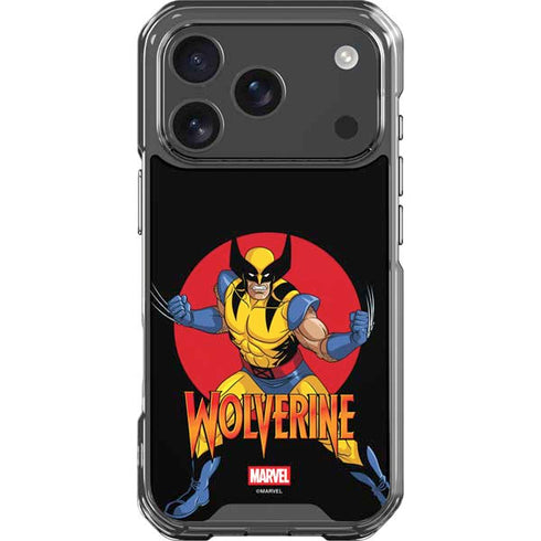 Marvel X-Men Wolverine iPhone 18 Pro Clear Case