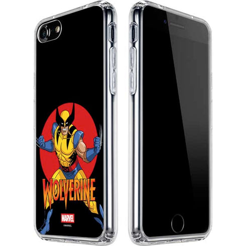 Marvel X-Men Wolverine iPhone SE (2nd & 3rd Gen) Clear Case
