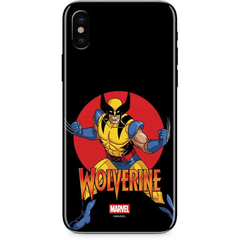 Marvel X-Men Wolverine iPhone X Skin