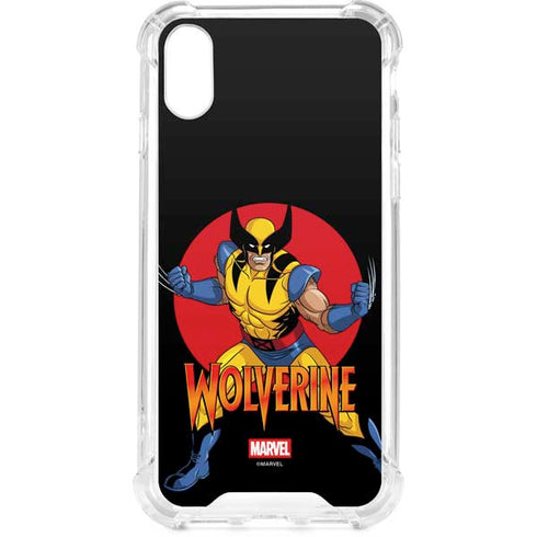 Marvel X-Men Wolverine iPhone XS Clear Case