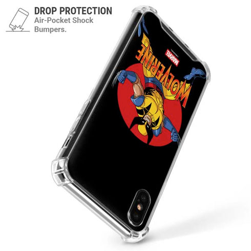 Marvel X-Men Wolverine iPhone XS Max Clear Case