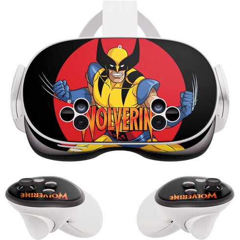 Marvel X-Men Wolverine Meta Quest 3S Skin