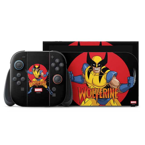 Marvel X-Men Wolverine Nintendo Switch 2 (2025) with Joy-Con Skin