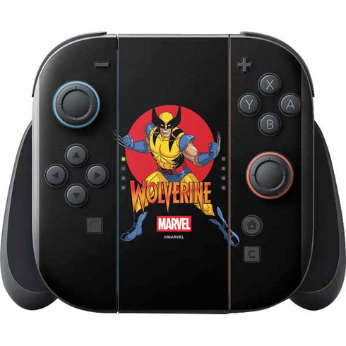 Marvel X-Men Wolverine Nintendo Switch 2 (2025) with Joy-Con Skin