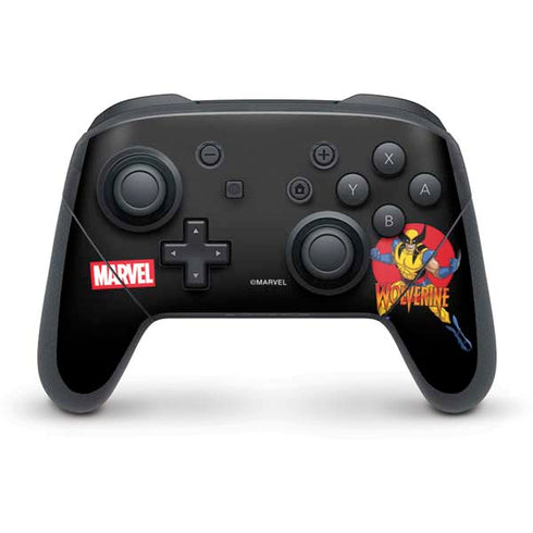 Marvel X-Men Wolverine Nintendo Switch Pro Controller Skin
