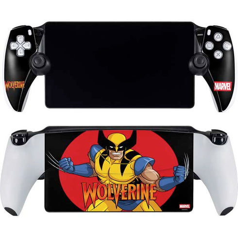 Marvel X-Men Wolverine PlayStation Portal Remote Player Skin