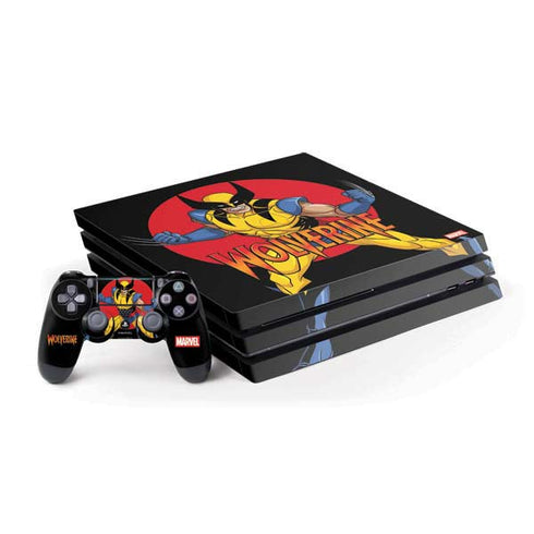 Marvel X-Men Wolverine PS4 Pro Bundle Skin