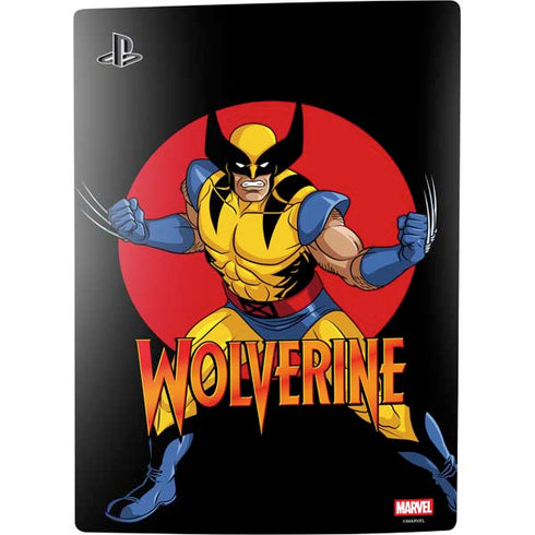 Marvel X-Men Wolverine PS5 Console Skin
