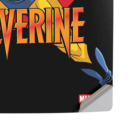 Marvel X-Men Wolverine PS5 Digital Edition Console Skin