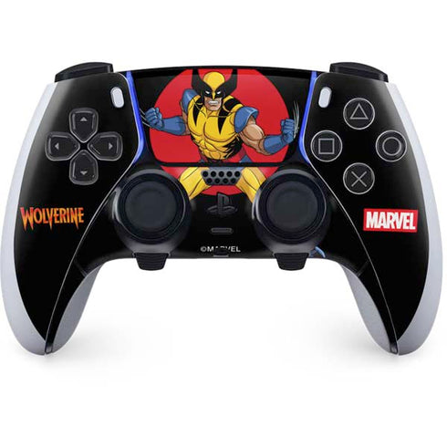 Marvel X-Men Wolverine PS5 DualSense Edge Pro Controller Skin