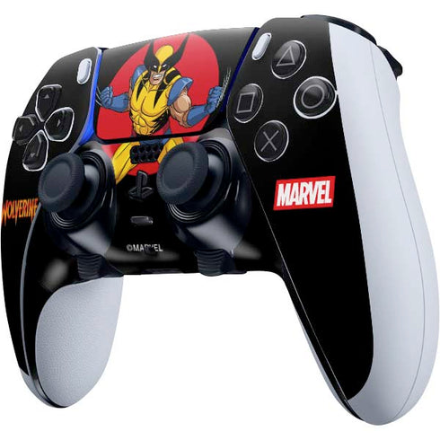 Marvel X-Men Wolverine PS5 DualSense Edge Pro Controller Skin