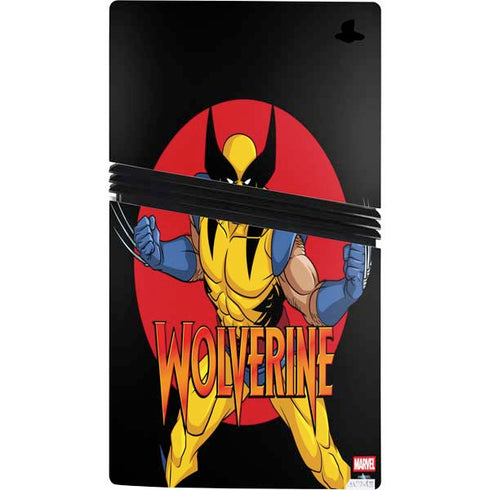 Marvel X-Men Wolverine PS5 Pro Console Skin