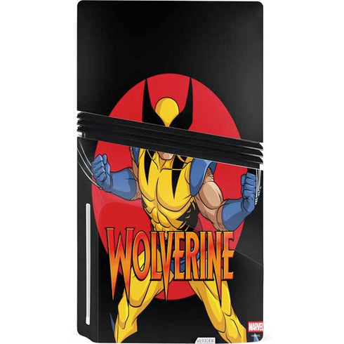 Marvel X-Men Wolverine PS5 Pro Disk Console Skin