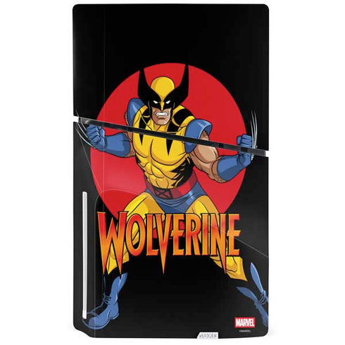 Marvel X-Men Wolverine PS5 Slim Disk Bundle Skin