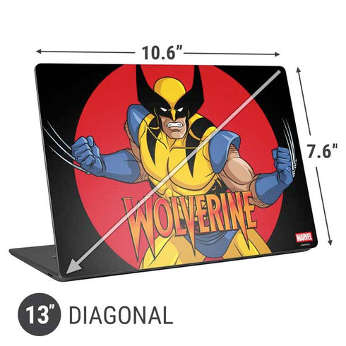 Marvel X-Men Wolverine Universal Laptop 13in (10.6 x 7.6in) Skin