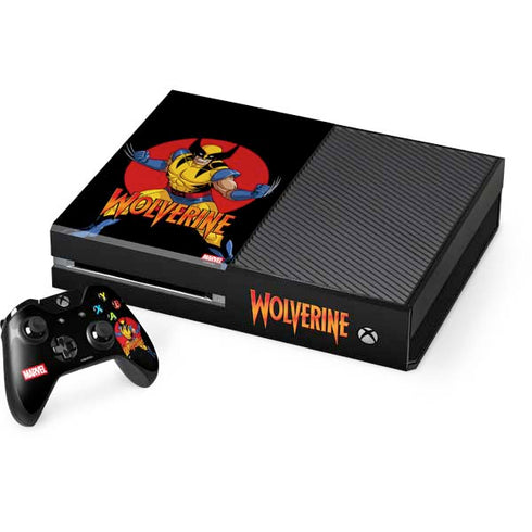 Marvel X-Men Wolverine Xbox One Console and Controller Bundle Skin
