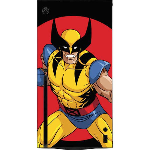 Marvel X-Men Wolverine Xbox Series X Console Skin